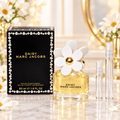 Marc Jacobs Daisy EDT bottle with box and 5 ml and 10 ml plain clear travel spray vials